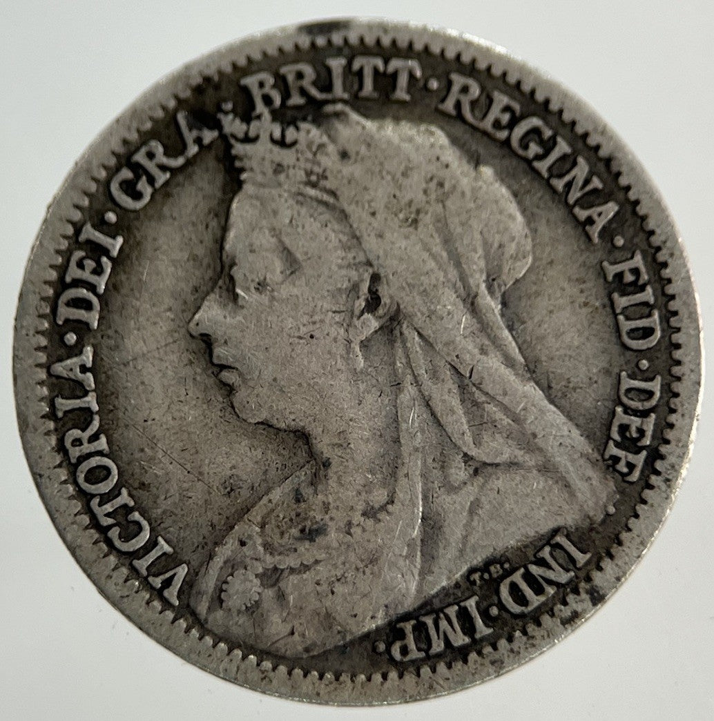 1901 Victoria Threepence Silver Coin | Collectable Grade