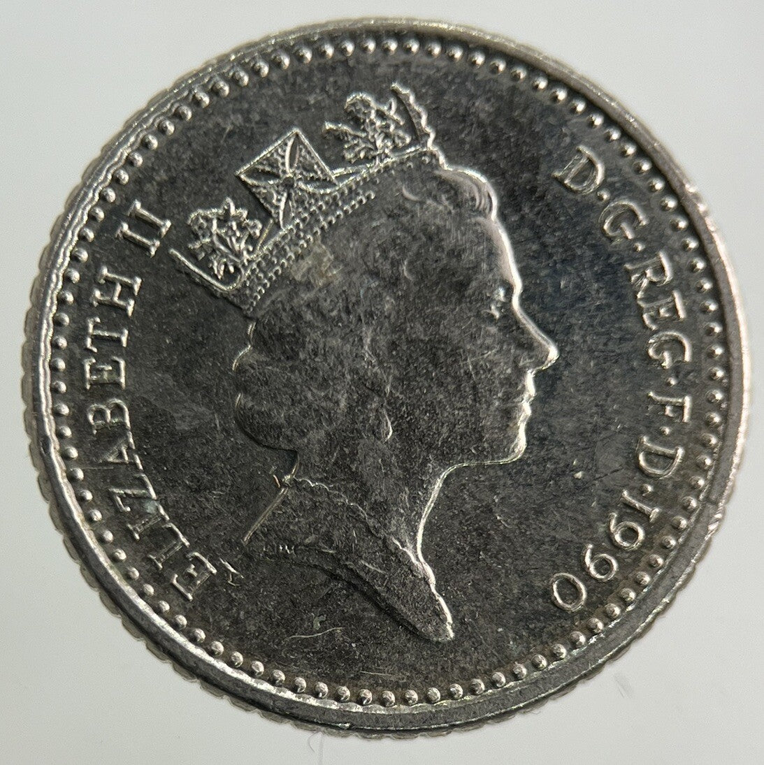 1990 Elizabeth II 2nd 5p Five - Pence Coin | Fine Collectable Grade