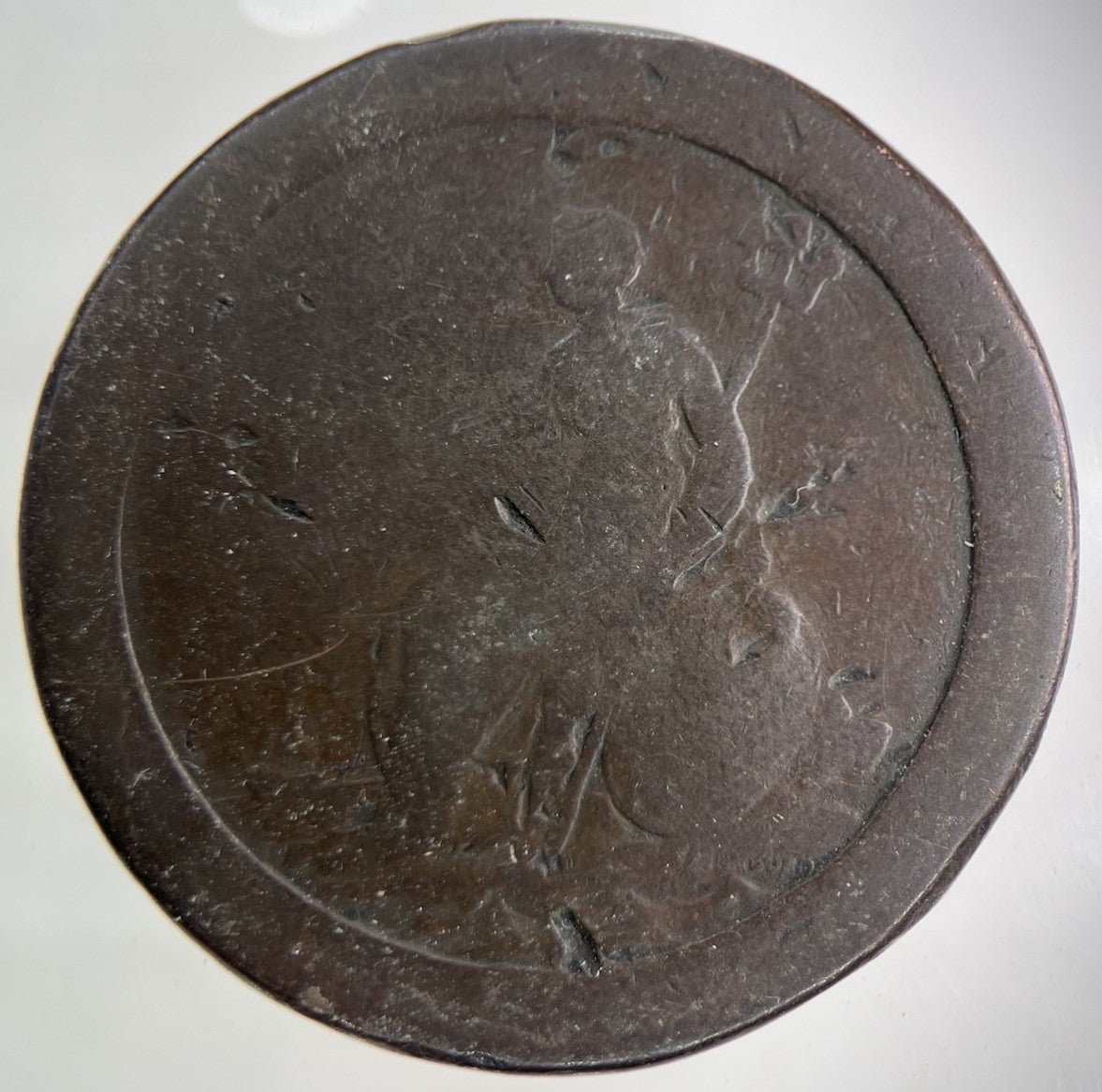 1797 George III 3rd Cartwheel One Penny Coin | Fair Grade