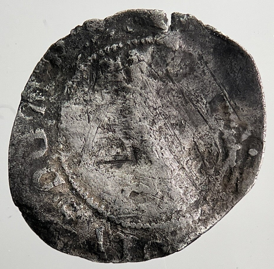 British Charles I 1st Penny Hammered Silver Coin | Collectable Grade | a5794
