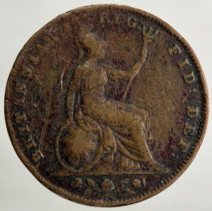 1850 Victoria Farthing Coin | Collectable Grade