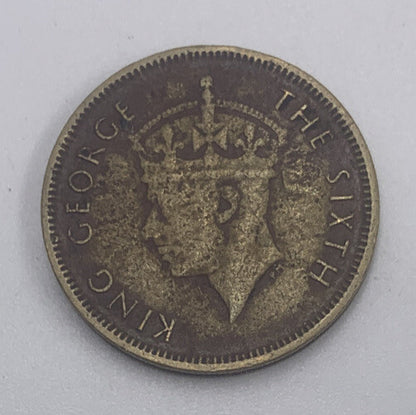 1950 Hong Kong 10 Cents | Fair Grade | a421