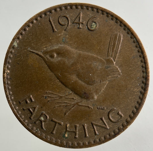 1946 George VI Wren Farthing Coin | Collectable Grade