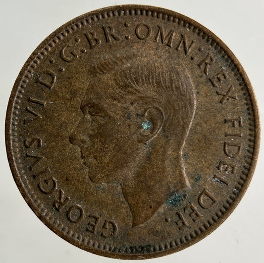 1950 George VI Wren Farthing Coin | Very High Grade