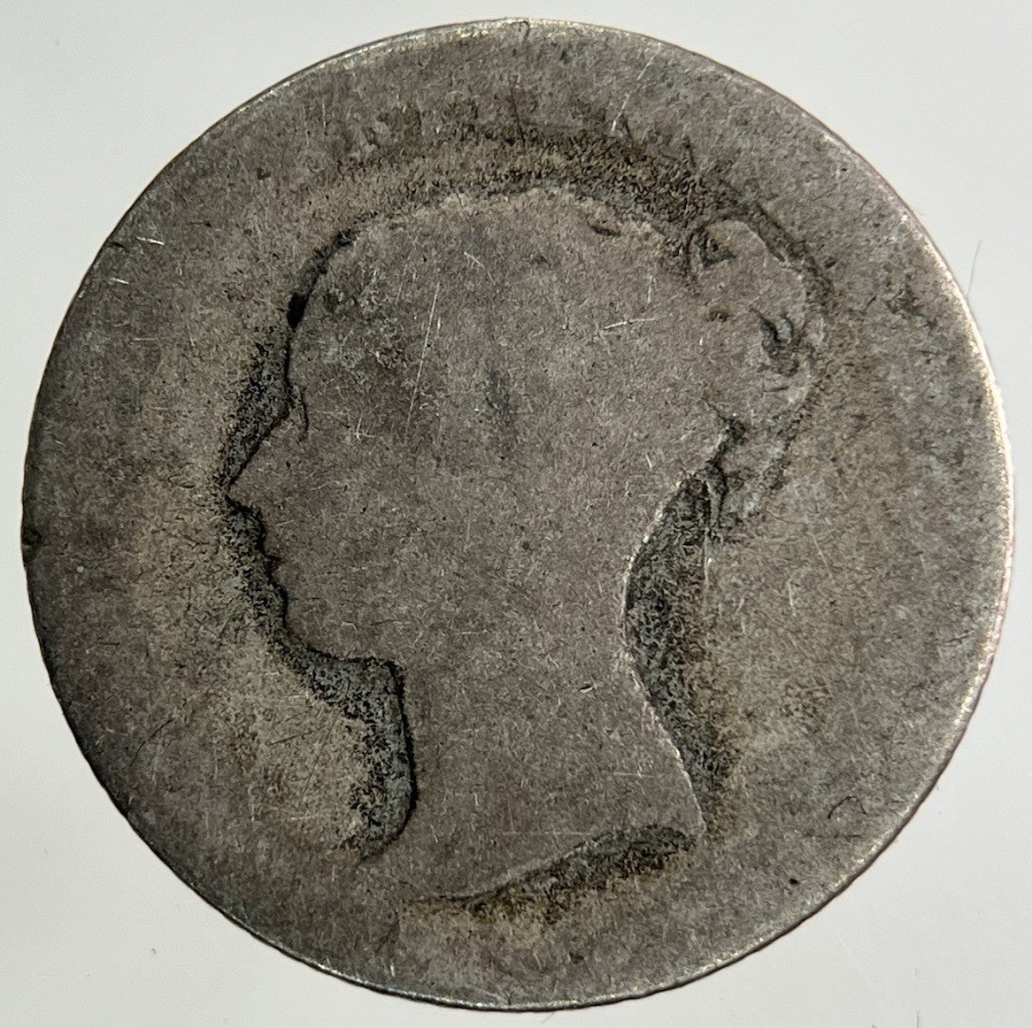 1849 Victoria Groat Four - Pence Silver Coin | Fair Grade