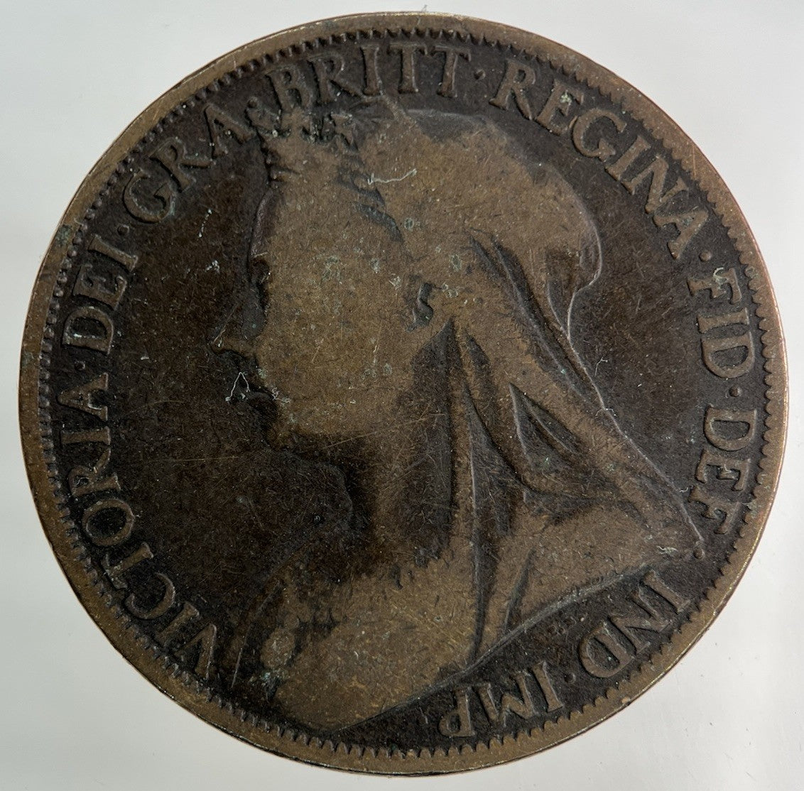 1898 Victoria One Penny Coin | Collectable Grade