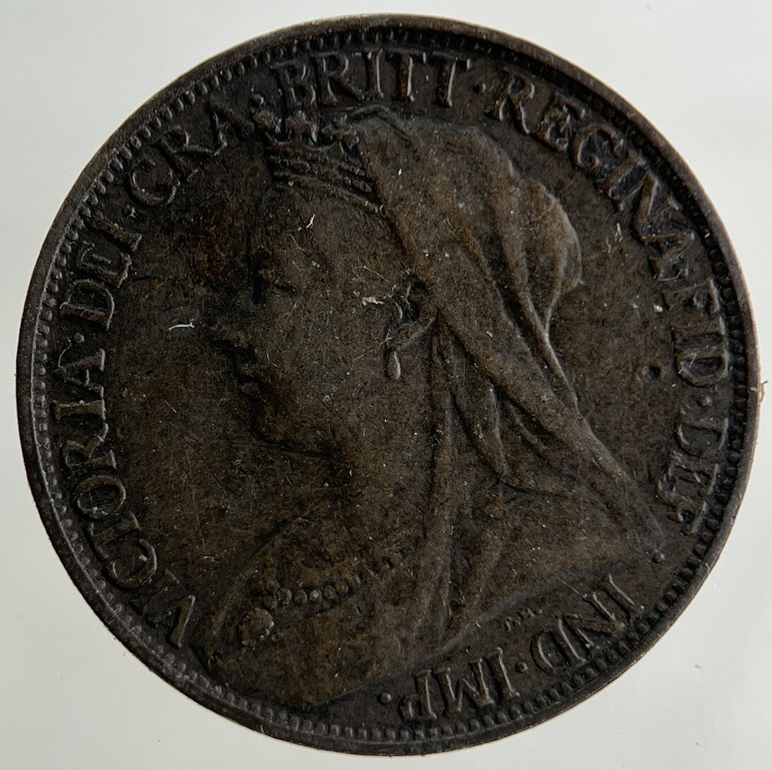 1896 Victoria Farthing Coin | Fine Collectable Grade