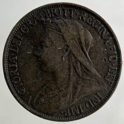1896 Victoria Farthing Coin | Fine Collectable Grade