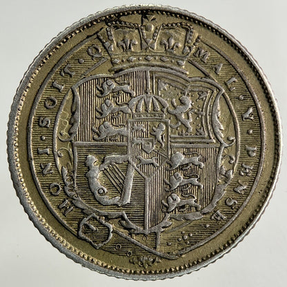1819 George III 3rd Sixpence Silver Coin | Very High Grade