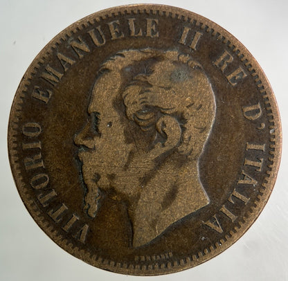1866 Italy 10 Centesimi Coin | Collectable Grade