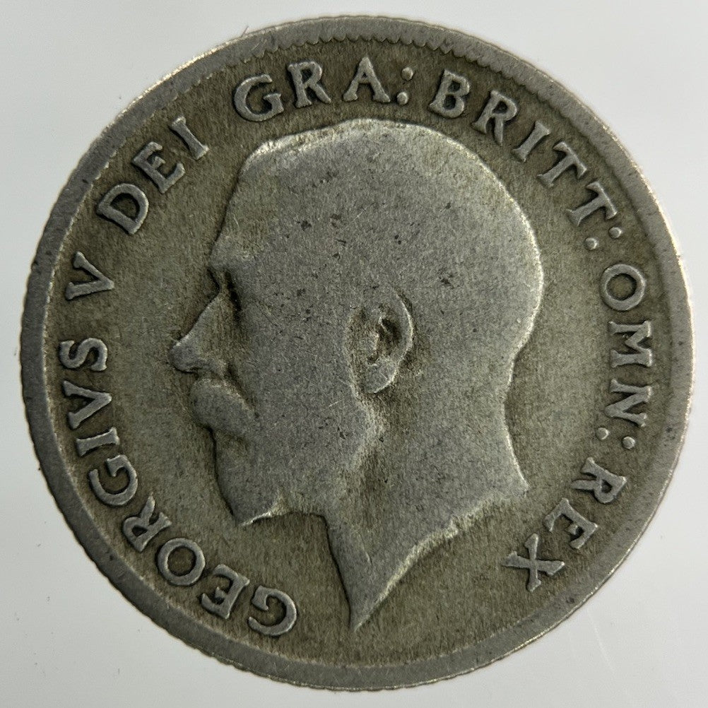 1920 George V Sixpence Silver Coin | Fair Grade