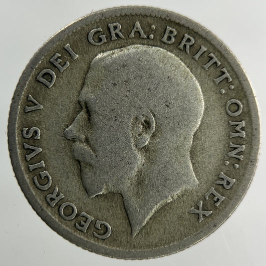 1920 George V Sixpence Silver Coin | Fair Grade