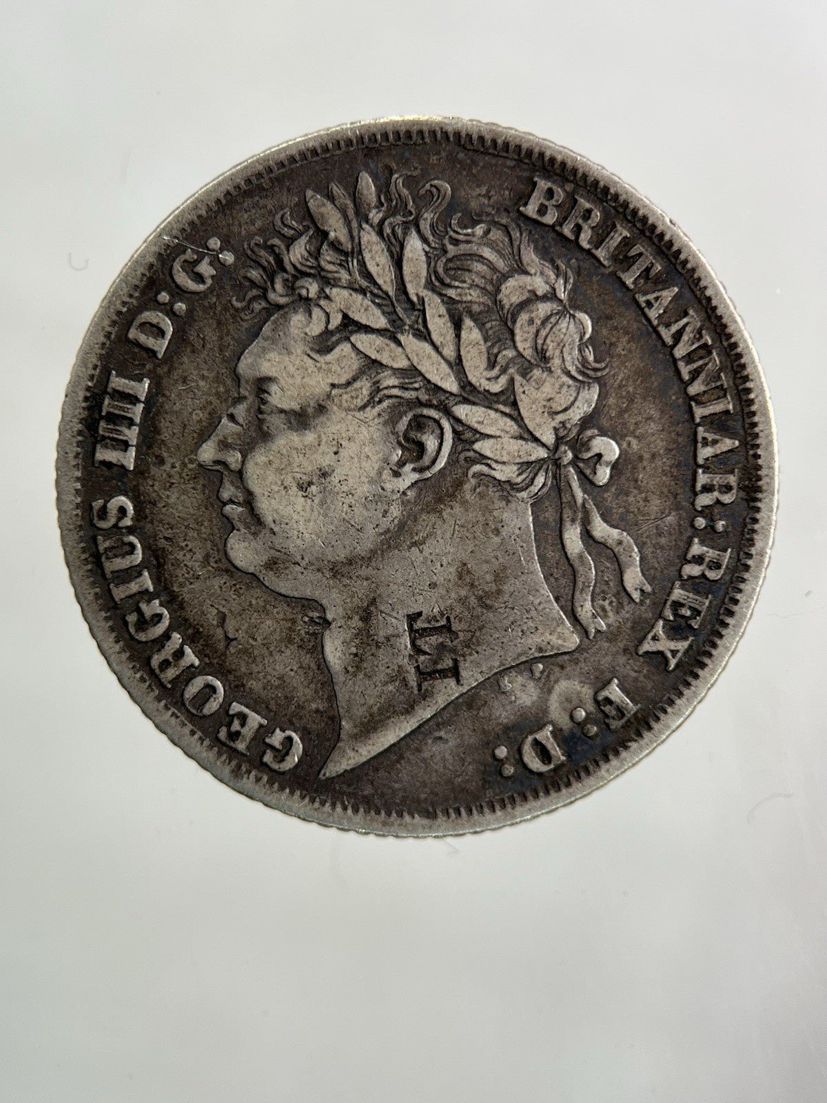 1824 George IV Shilling Silver Coin | Fine Collectable Grade