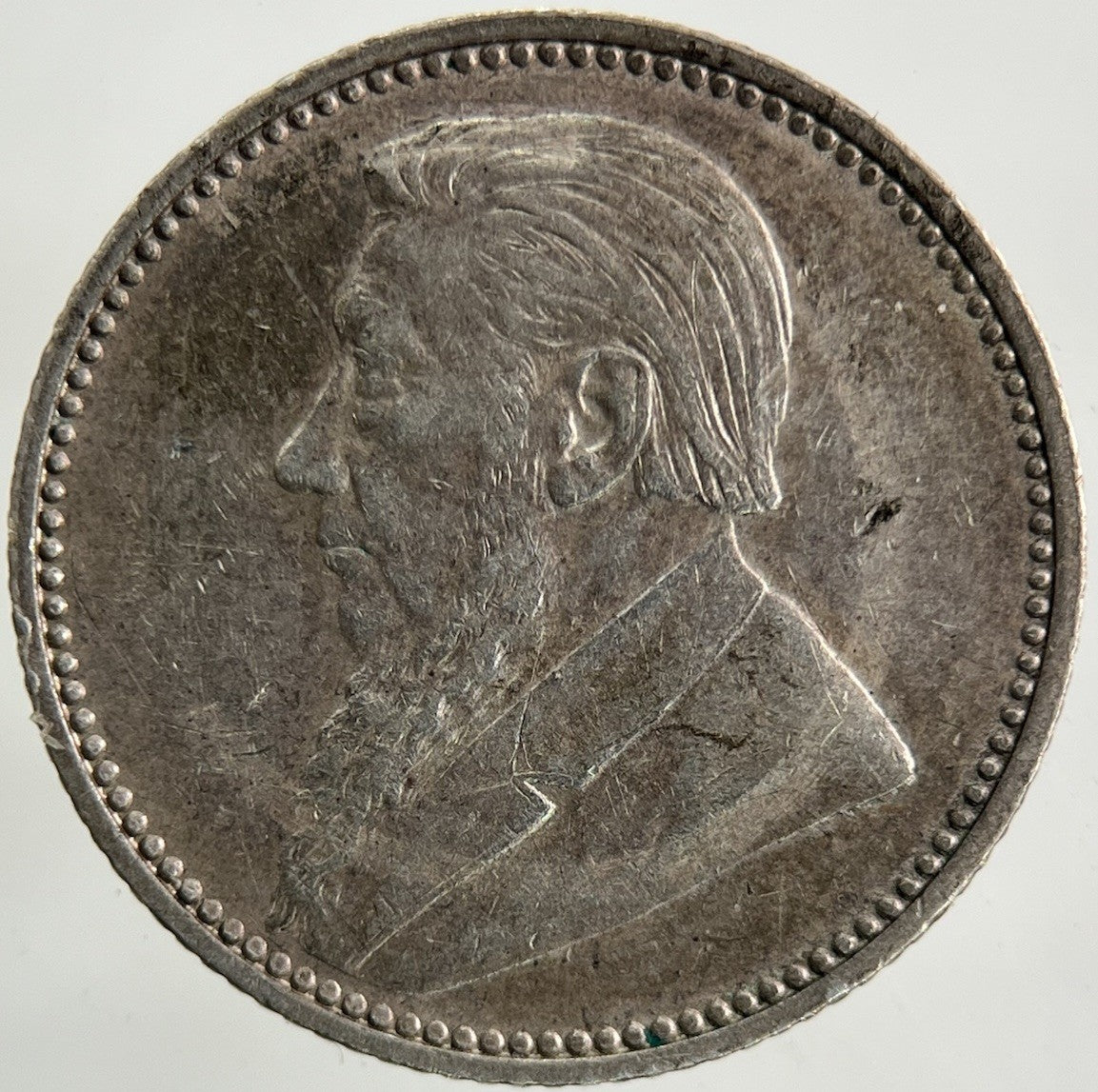 1897 South Africa Sixpence Silver Coin | Very High Grade