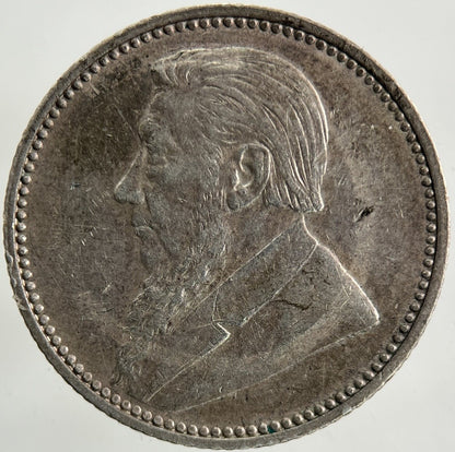 1897 South Africa Sixpence Silver Coin | Very High Grade