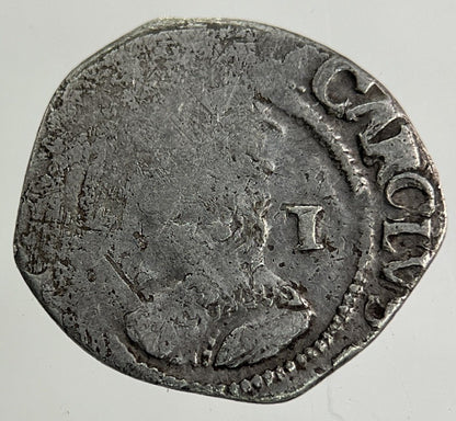 1625 - 49 Charles I 1st Penny One - Pence Silver Coin | Collectable Grade