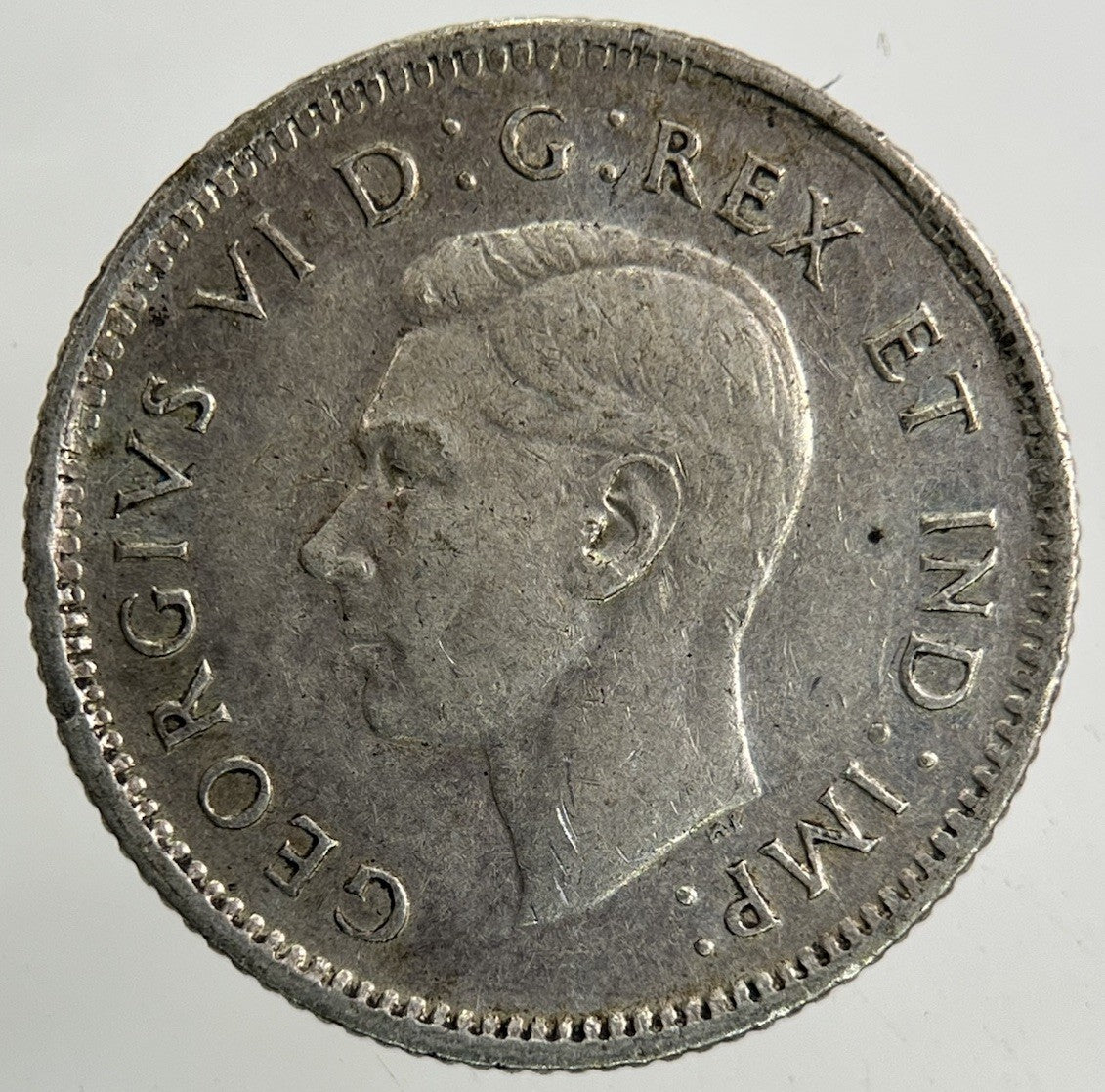 1947 Canada 10 Cents Silver Coin | Fine Collectable Grade