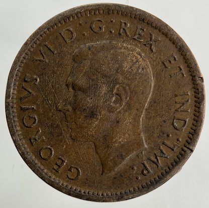 1940 Canada One Cent Coin | Fine Collectable Grade