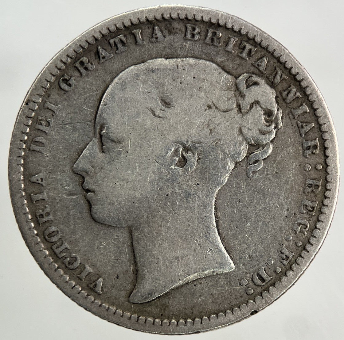 1874 Victoria Shilling Silver Coin | Collectable Grade