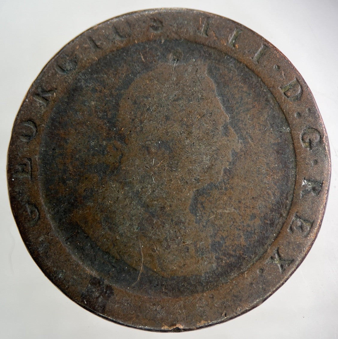1797 George III 3rd Cartwheel One Penny Coin | Collectable Grade