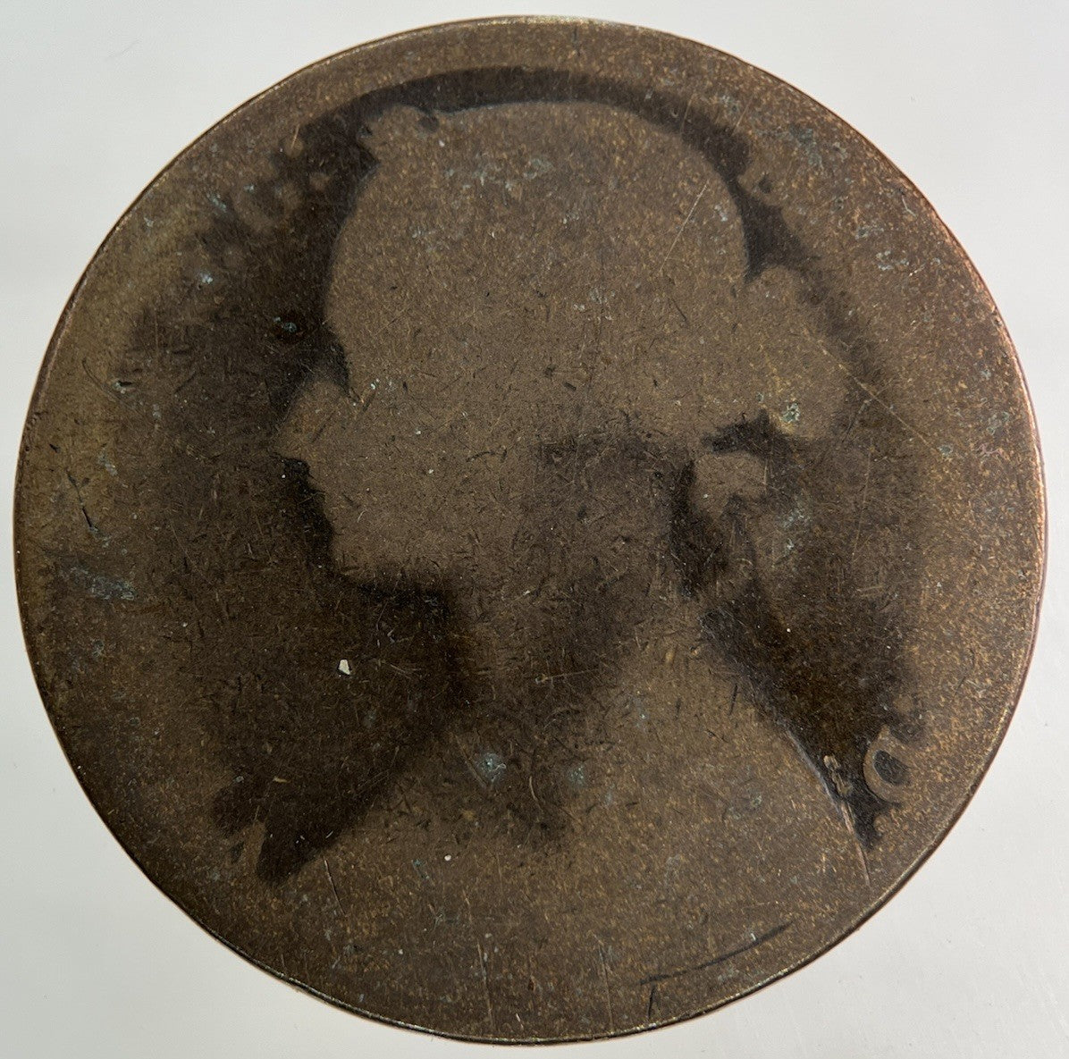 1876 - H Victoria One Penny Coin | Collectable Grade