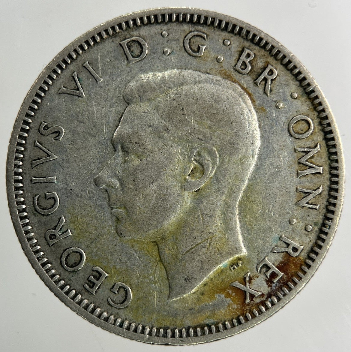 1942 George VI Shilling Silver Coin | Fine Collectable Grade