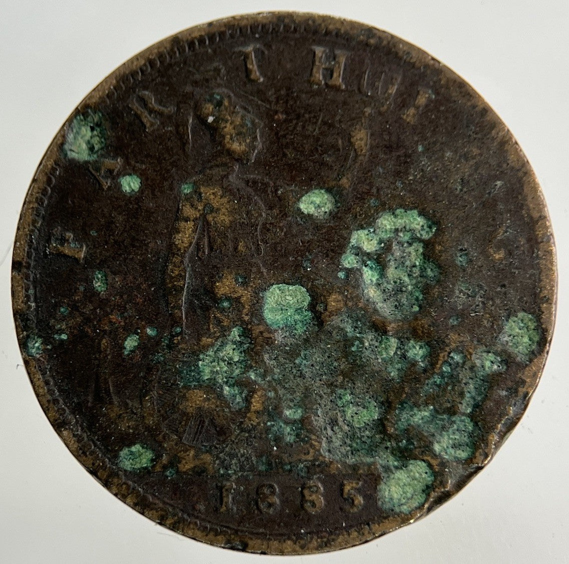 1885 Victoria Farthing Coin | Collectable Grade