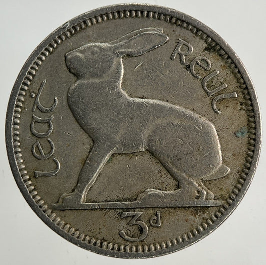 1942 Irish Threepence Coin | Fine Collectable Grade