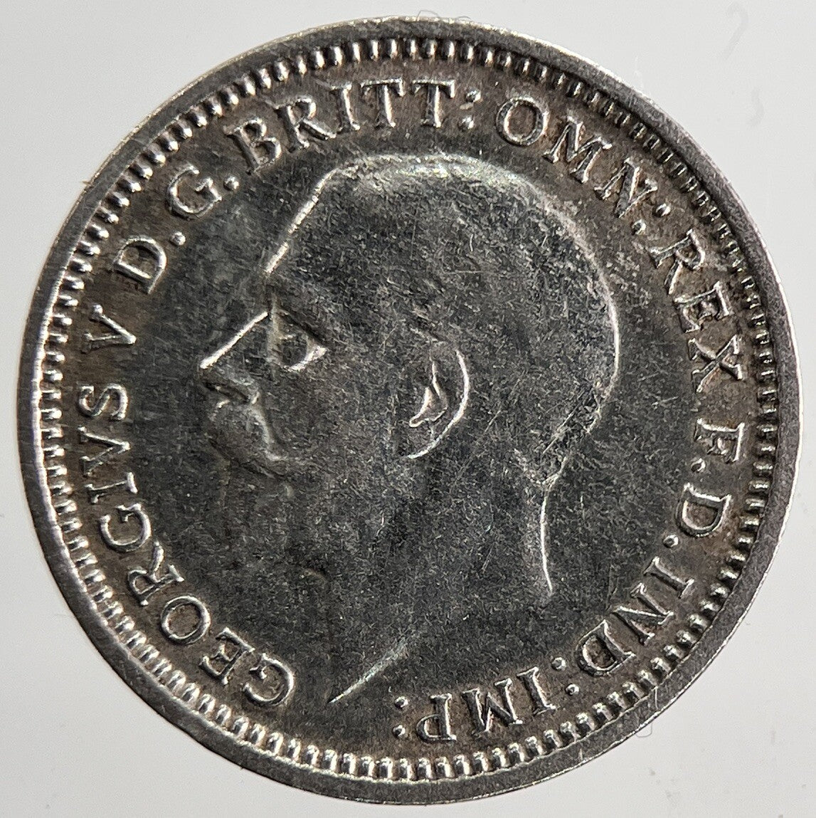 1936 George V Threepence Silver Coin | Very High Grade | a6450