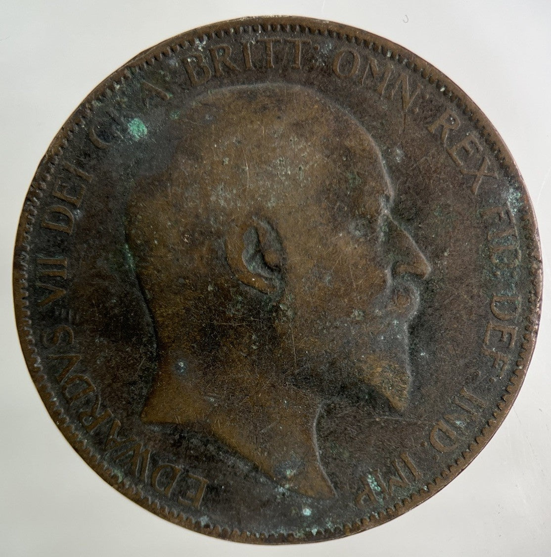 1906 Edward VII One Penny Coin | Collectable Grade