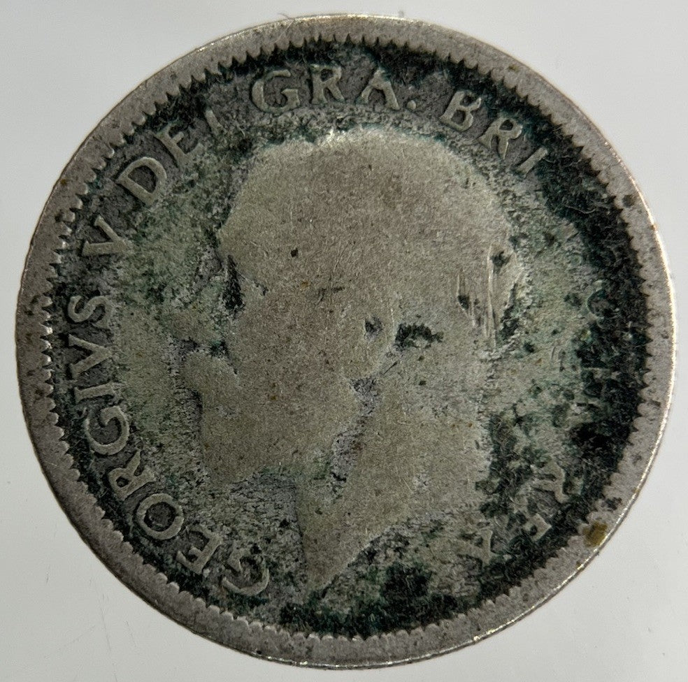 1926 George V Sixpence Silver Coin | Fair Grade