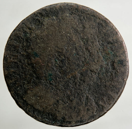 1694 William III 3rd & Mary Farthing Coin | Fair Grade