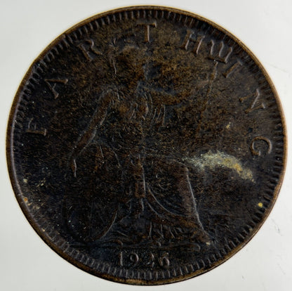 1926 George V Farthing Coin | Collectable Grade