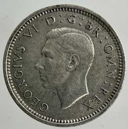 1938 George VI Threepence Silver Coin | Fine Collectable Grade