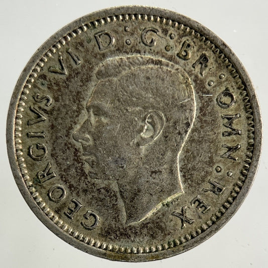 1938 George VI Threepence Silver Coin | Fine Collectable Grade