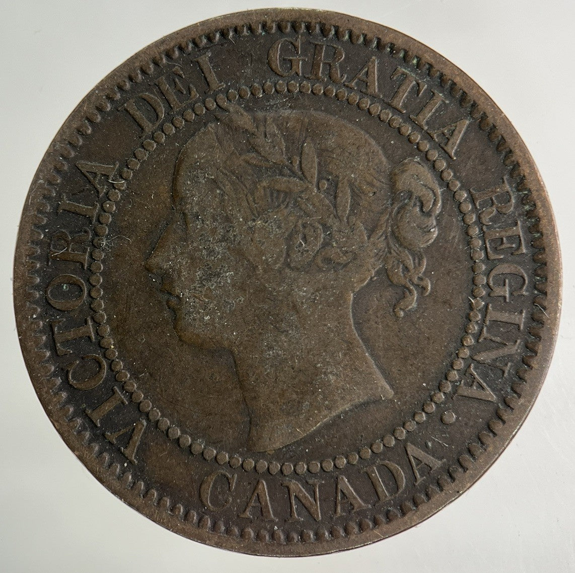 1859 Canada One Cent Coin | Fine Collectable Grade