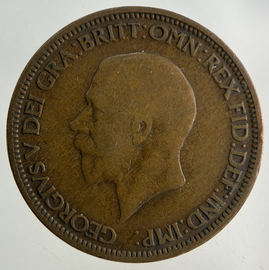 1929 George V Half - Penny Coin | Collectable Grade