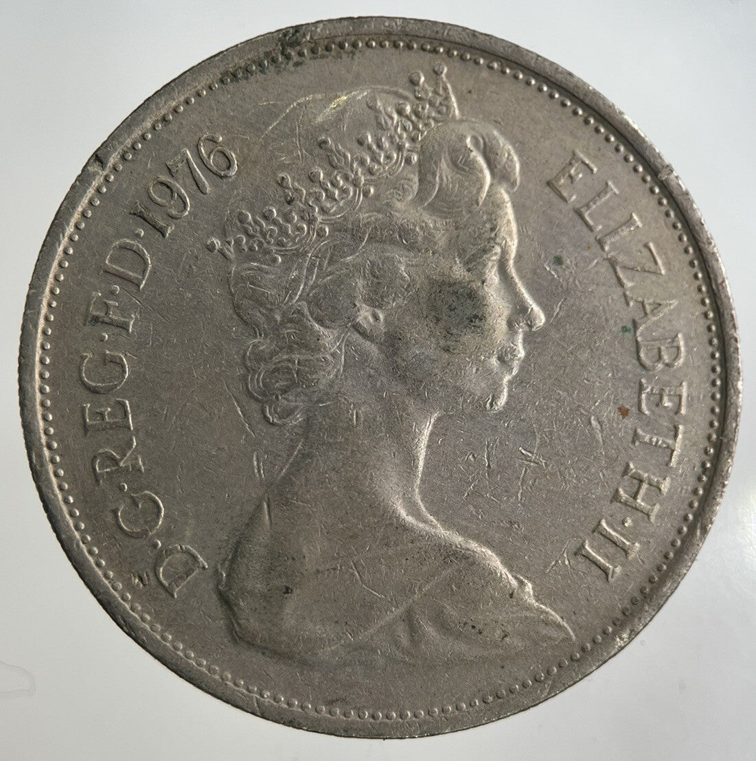 1976 Elizabeth II 2nd 10p Ten - Pence Coin | Fine Collectable Grade