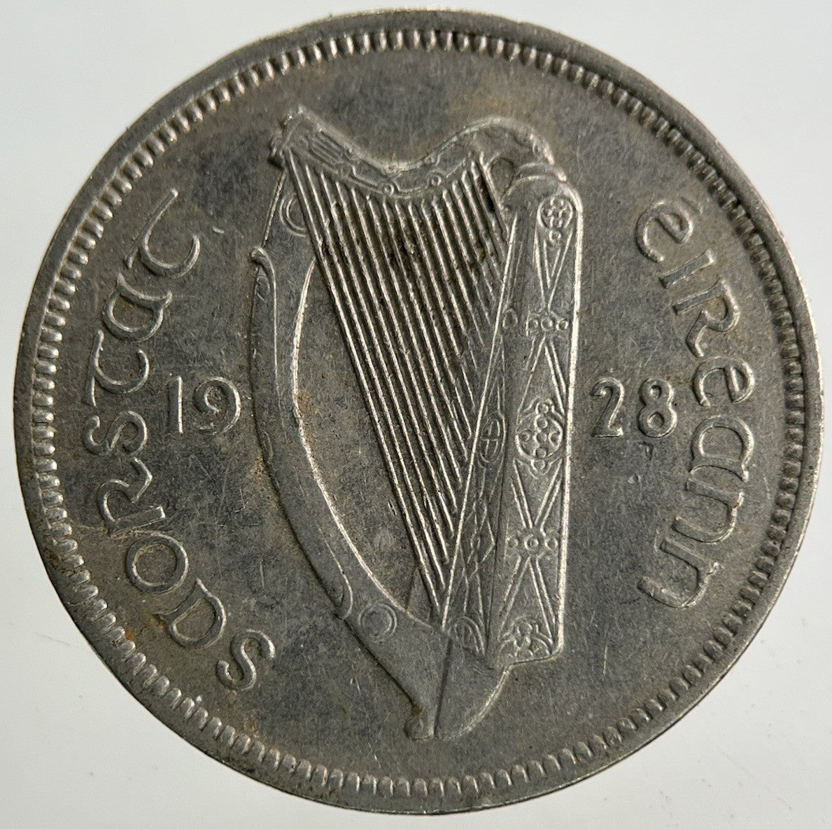 1928 Irish Sixpence Coin | Fine Collectable Grade