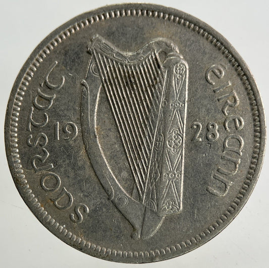 1928 Irish Sixpence Coin | Fine Collectable Grade