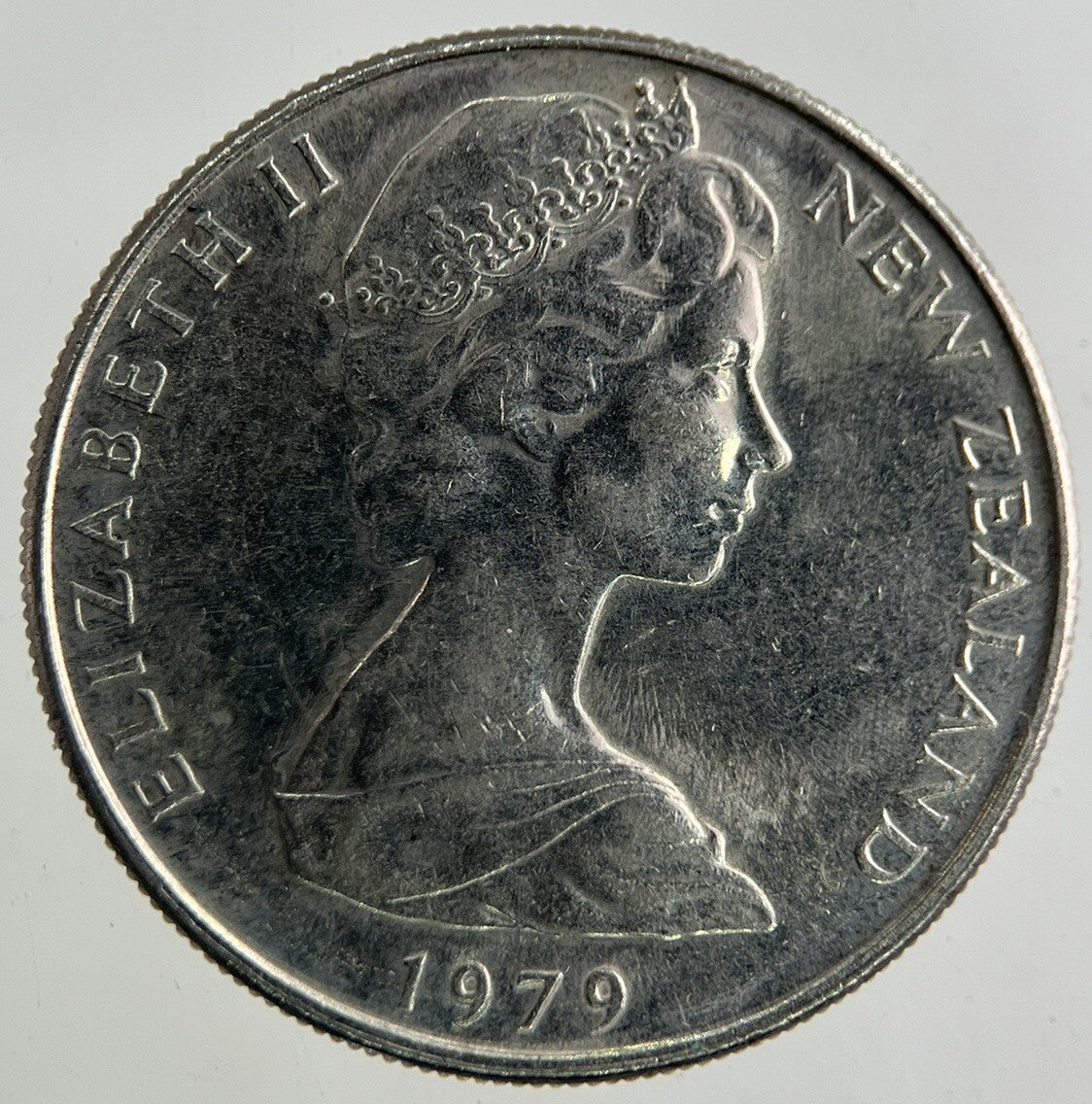 1979 New Zealand 10 Cents Coin | Fine Collectable Grade