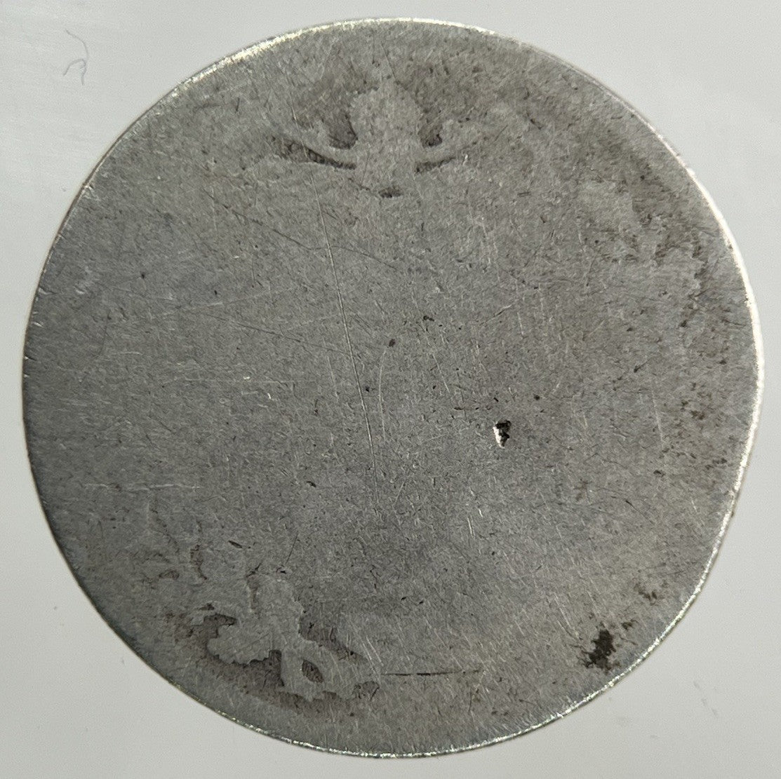British Victoria Threepence Silver Coin | Worn Grade