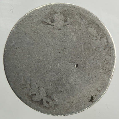 British Victoria Threepence Silver Coin | Worn Grade