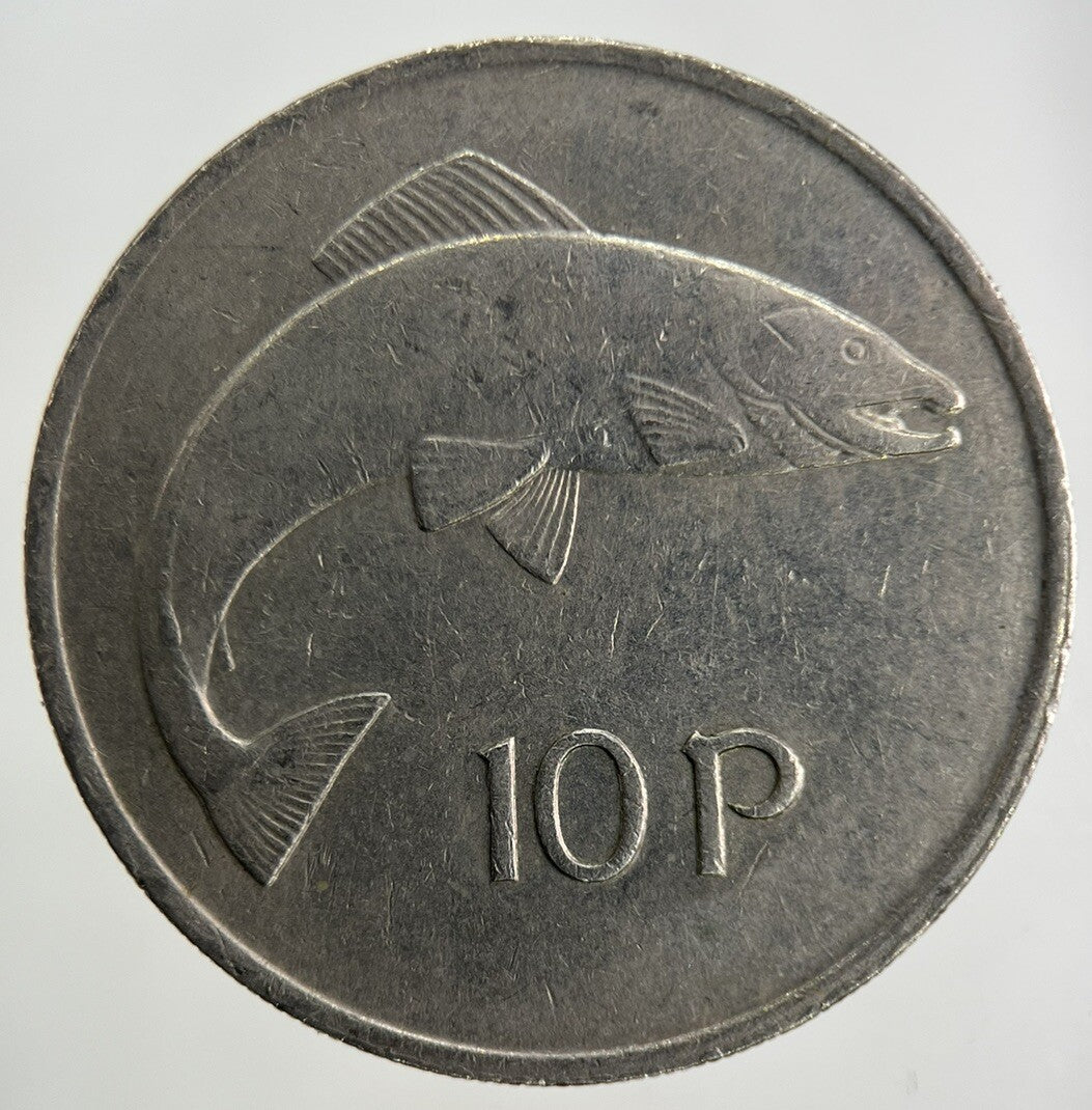 1975 Irish 10p Ten - Pence Coin | Fine Collectable Grade