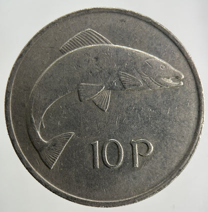 1975 Irish 10p Ten - Pence Coin | Fine Collectable Grade