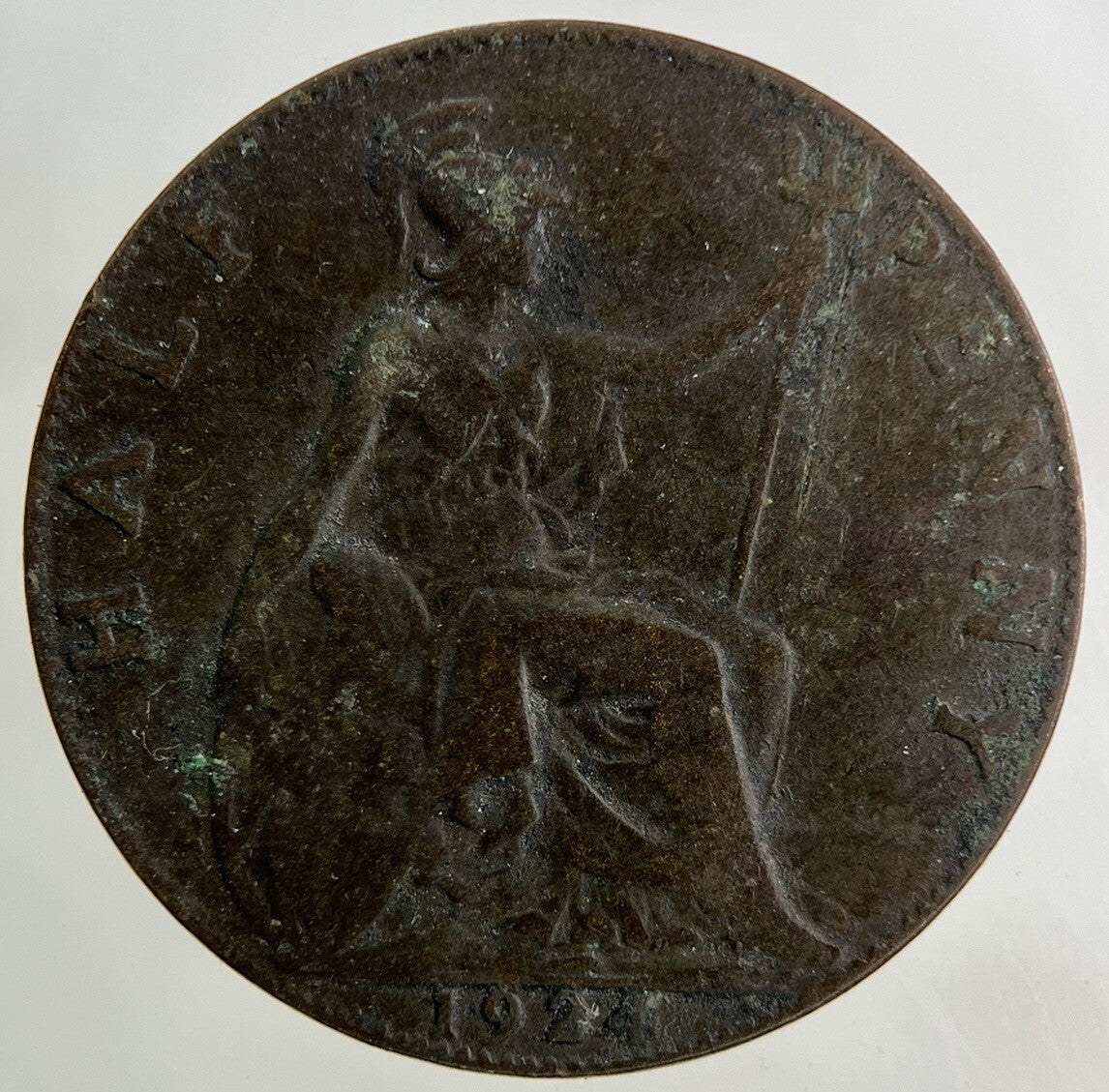 1924 George V Half - Penny Coin | Collectable Grade