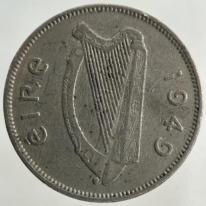 1949 Irish Sixpence Coin | Fine Collectable Grade