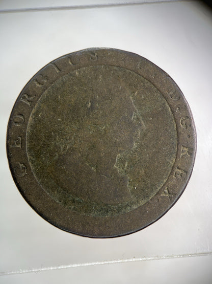 1797 George III 3rd Cartwheel One Penny Coin | Collectable Grade