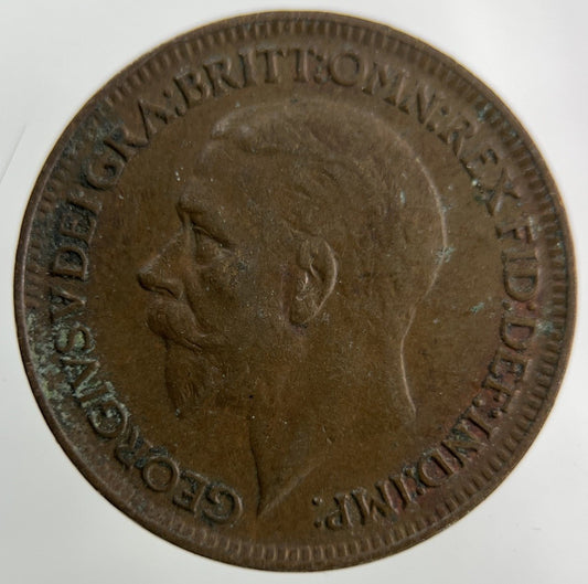 1928 George V Farthing Coin | Collectable Grade