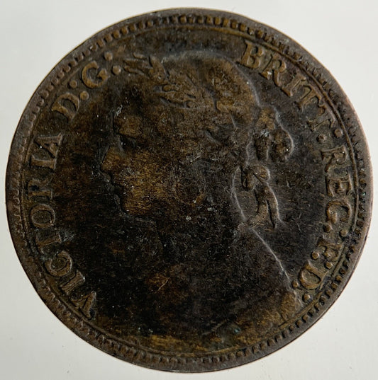 1878 Victoria Farthing Coin | Collectable Grade
